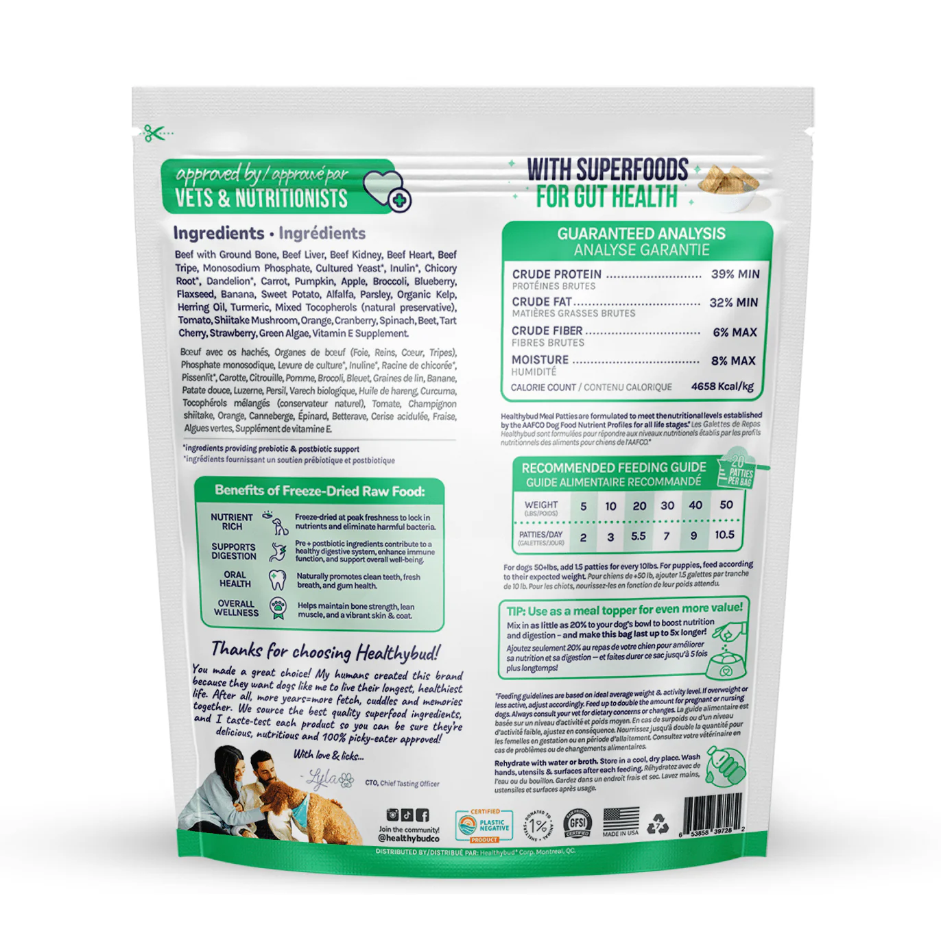 Beef Meal Patties - Image 3